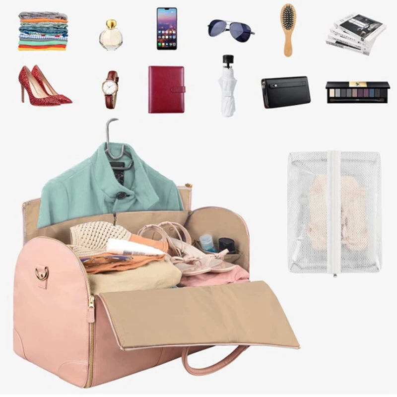 Foldable Women's Carry-on Bag